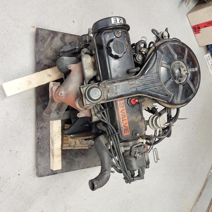 toyota starlet p7 motor, Auto-onderdelen, Motor en Toebehoren, Toyota, Ophalen