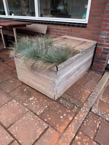 Houten Plantenbak beschikbaar voor biedingen