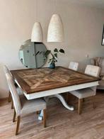 Riviera Maison eettafel, Huis en Inrichting, Tafels | Eettafels, Ophalen, Vierkant, Landelijk, Vijf personen of meer