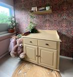 Vintage commode + plankje, Ophalen, Zo goed als nieuw, 50 tot 70 cm, 90 tot 105 cm