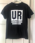 T shirt Underground resistance zwart medium, Ophalen of Verzenden, Gedragen, Maat 48/50 (M), Zwart