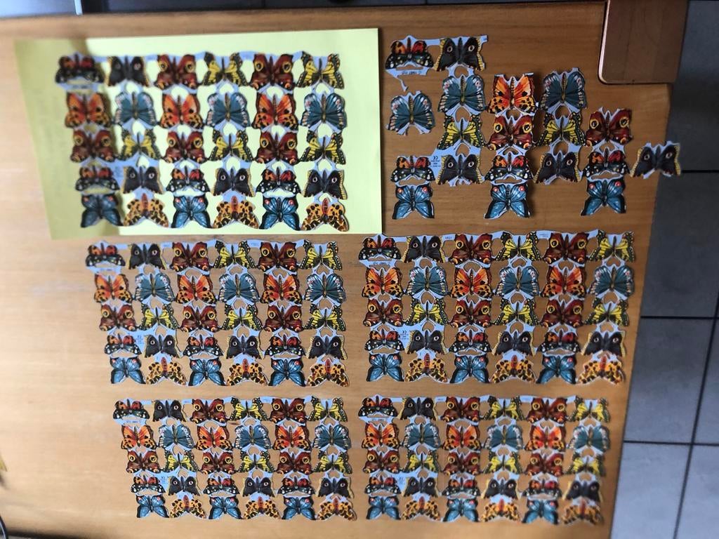 Poesiealbum plaatsje, Verzamelen, Poesieplaatjes, Ophalen