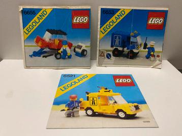 Lego 6653, 6655 en 6521 beschikbaar voor biedingen