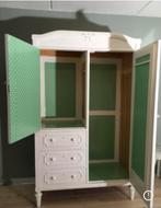 Witte kledingkast, Huis en Inrichting, Kasten | Kledingkasten, Gebruikt, 100 tot 150 cm, Ophalen of Verzenden, 150 tot 200 cm