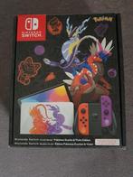 Krasvrije Nintendo Switch OLED Pokémon Scarlet & Violet, Spelcomputers en Games, Spelcomputers | Nintendo Switch, Ophalen of Verzenden