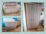 Babykamer Interbaby, ledikant-kast-commode, Ophalen, Zo goed als nieuw, Jongetje of Meisje