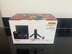 NIEUW - Canon PowerShot G7X Mark III Vlogkit Zwart, Ophalen, Nieuw, Canon, 4 t/m 7 keer