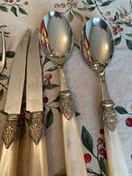 Vintage Inox Bestek Set - Made in Italy - Ivoor Kleur, Antiek en Kunst, Ophalen of Verzenden