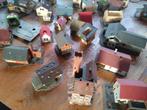 Mooie partij H0 modelbouw huizen, Overige merken, Gebruikt, Gelijkstroom of Wisselstroom, Brug, Tunnel of Gebouw