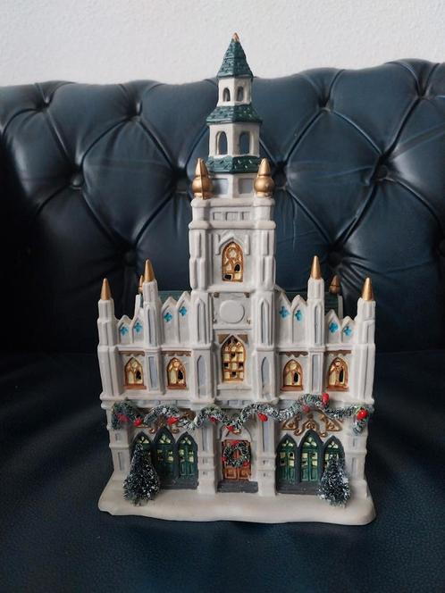 Kersthuisjes 6 stuks, Diversen, Kerst, Zo goed als nieuw, Ophalen