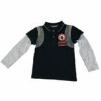Zwart grijs Salty Dog polo poloshirt boxing lange mouw mt 98, Kinderen en Baby's, Kinderkleding | Maat 98, Nieuw, Ophalen of Verzenden