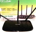 TP-Link Archer C2 AC900 V3 WiFi-5 802.11ac Dual Band Router, Ophalen of Verzenden, Zo goed als nieuw, Router, TP-Link