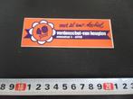 sticker Asten Verdonschot - van Heugten Emmastraat 4 40 Jaar, Verzamelen, Ophalen, Zo goed als nieuw, Bedrijf of Vereniging