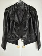 Bikerjack Zwart, Ophalen of Verzenden, Zo goed als nieuw, Maat 42/44 (L), Zwart