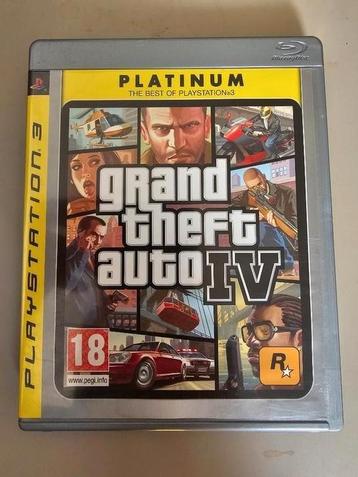 PS3 game Grand Theft Auto IV GTA 4 Playstation 3 beschikbaar voor biedingen