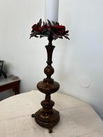 Antieke Kandelaar met Bloemen, Ophalen, Overige materialen