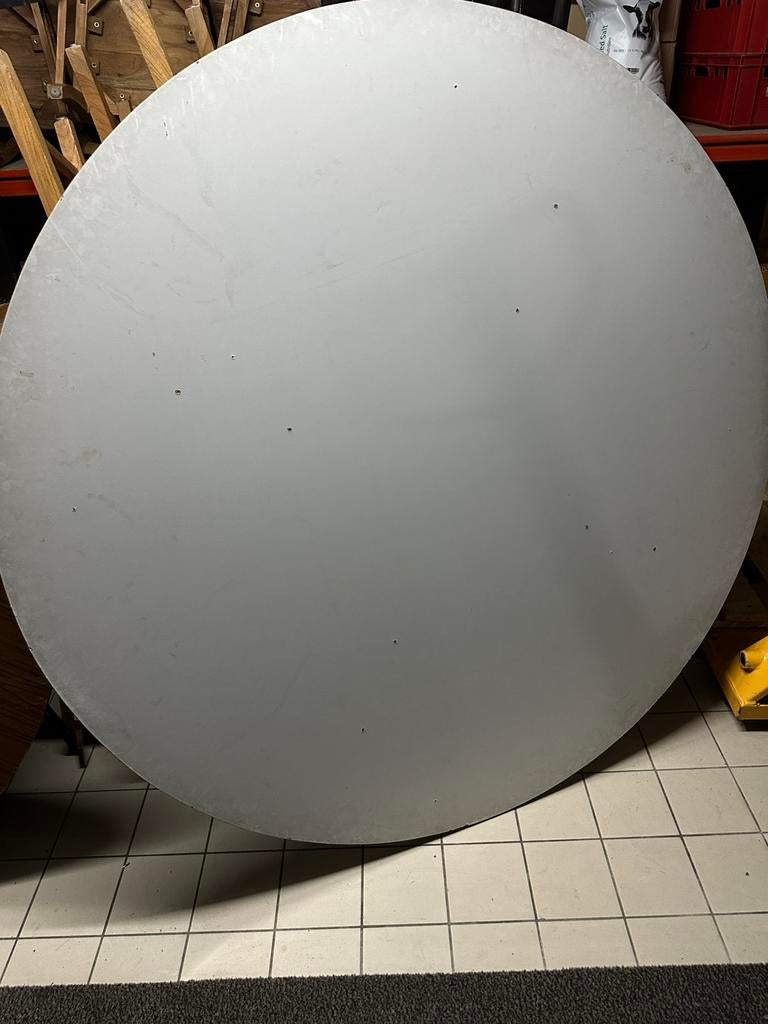 Ronde tafelbladen 140 cm, Ophalen, Gebruikt, Overige merken