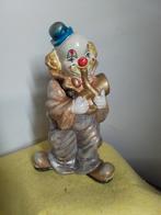 2312)  mooie oude clown   spaarpot  hoog  27cm, Verzamelen, Ophalen of Verzenden, Zo goed als nieuw