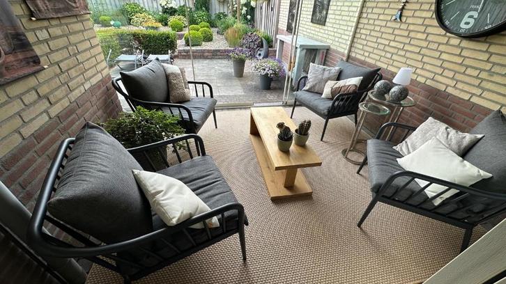 Mooie Loungestoel(en) tuin/buiten, Tuin en Terras, Tuinstoelen, Zo goed als nieuw, Aluminium, Ophalen