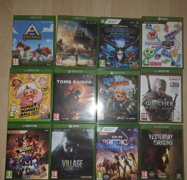 12 xbox one spellen netjes, Spelcomputers en Games, Games | Xbox One, Zo goed als nieuw, Avontuur en Actie, 1 speler, Ophalen of Verzenden
