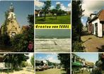 Groeten van Texel - 7 afb - 1990 gelopen, Verzamelen, Ansichtkaarten | Nederland, Gelopen, Ophalen of Verzenden, Waddeneilanden
