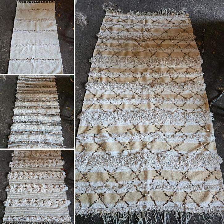 Handira "WOONWINKEL RUSTIEK ", Huis en Inrichting, Woonaccessoires | Plaids en Woondekens, Gebruikt, Ophalen of Verzenden