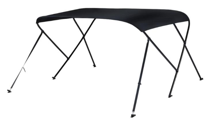 Biminitop va € 159,95 [RVS-ALU / Naturel of zwart frame], Watersport en Boten, Accessoires en Onderhoud, Nieuw, Overige typen