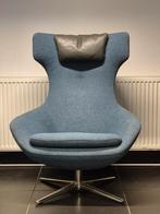 Leolux Caruzzo plus relaxfauteuil, Metaal, 75 tot 100 cm, Ophalen of Verzenden, Zo goed als nieuw