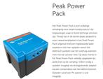 Partij 10x Victron energy peak power pack 12,8v 8ah, Nieuw