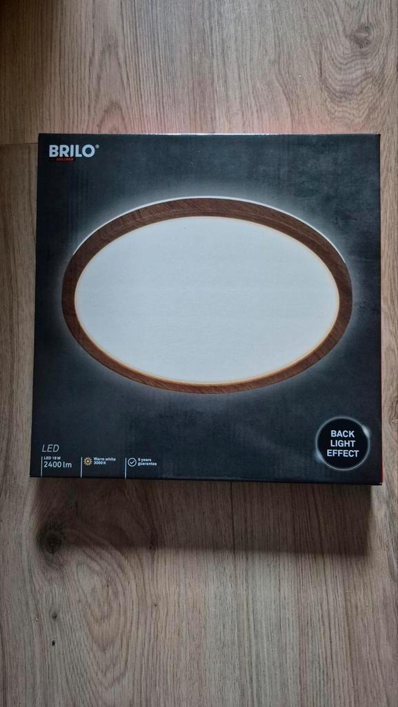 Brilo LED Plafondlamp - Nieuw in doos!, Huis en Inrichting, Lampen | Losse lampen, Nieuw, Led-lamp, 60 watt of meer, Overige fittingen