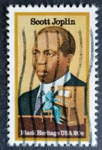 AMERIKA / USA - Scott Joplin 1983, Ophalen of Verzenden, Gestempeld, Noord-Amerika