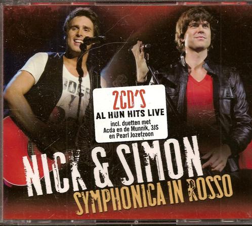 Nick & Simon - Symphonic in Rosso, Cd's en Dvd's, Cd's | Nederlandstalig, Zo goed als nieuw, Pop, Ophalen of Verzenden