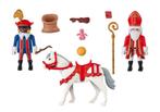 Playmobil Sinterklaas en Zwarte Piet (4893), Kinderen en Baby's, Speelgoed | Playmobil, Complete set, Ophalen of Verzenden, Zo goed als nieuw