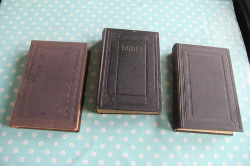 3 grote oude statenbijbels  1918 1930 1937, Antiek en Kunst, Antiek | Boeken en Bijbels, Ophalen of Verzenden