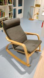 Heerlijke IKEA schommelstoel Poäng, Huis en Inrichting, Fauteuils, Ophalen, Zo goed als nieuw