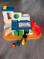Fisher Price Sesamstraat Clubhouse - Vintage Speelgoed, Ophalen of Verzenden, Gebruikt, Jongen of Meisje