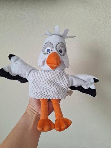 De Fabeltjeskrant handpop – Meeuw Meneer, 30 cm
 beschikbaar voor biedingen