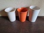 Drinkbekers Tupperware, Ophalen of Verzenden, Zo goed als nieuw, Crème, Beker of Kan