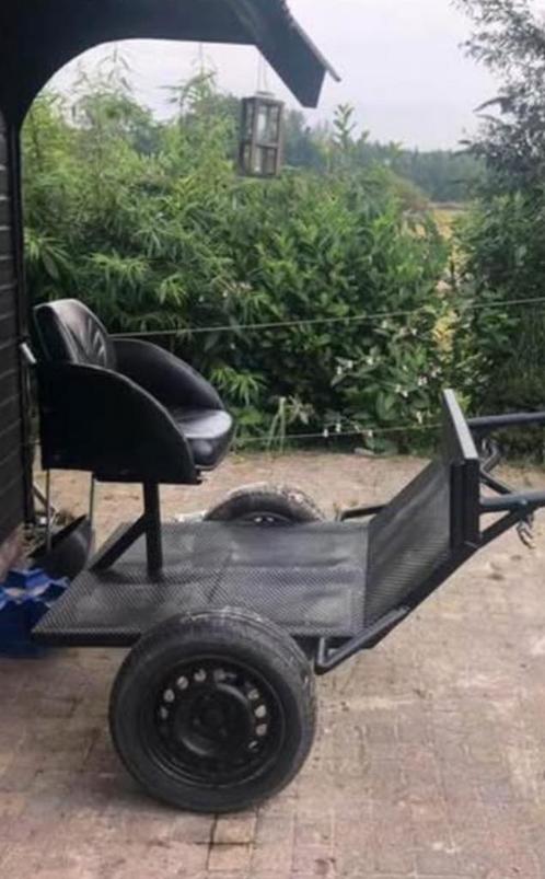 beleerwagen en sulky, Dieren en Toebehoren, Paarden en Pony's | Overige Paardenspullen, Gebruikt, Ophalen