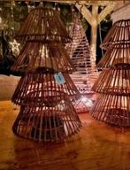 1 Riviera maison rattan kerstboom waxinelichthouder mt L, Diversen, Kerst, Ophalen of Verzenden, Nieuw