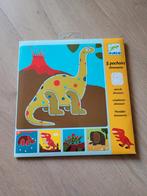 Djeco 5 Dinosaurus Sjablonen - Knutselen, Ophalen, Zo goed als nieuw, Knutselen