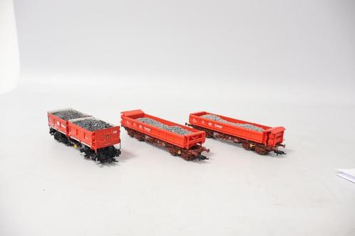 Piko /Fleischmann 3 stuks goederewagon DB cargo, Hobby en Vrije tijd, Modeltreinen | H0, Gebruikt, Wagon, Gelijkstroom, Fleischmann