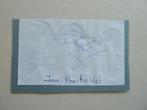 Handtekening. Jan.Poortvliet. PSV, Verzamelen, Ophalen of Verzenden, Zo goed als nieuw, PSV, Overige typen
