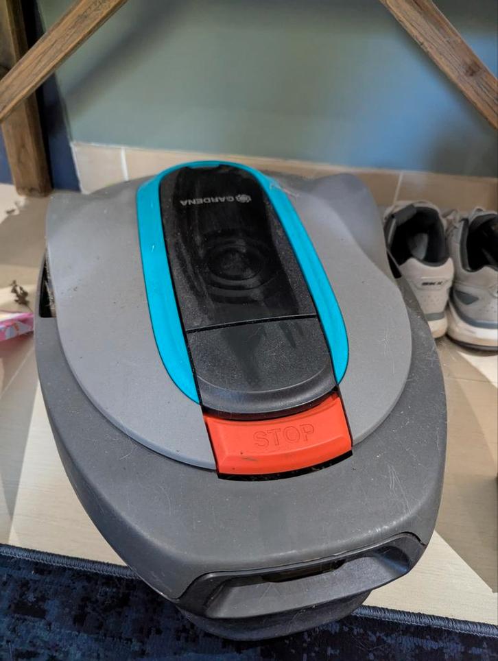 GARDENA Sileno City 500 Robotmaaier, Tuin en Terras, Robotmaaiers, Gebruikt, 20 tot 25 cm, Met regensensor, Bestuurbaar via app