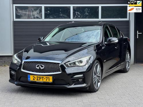 Infiniti Q50 3.5 Hybrid Performance + AWD 360 Camera, Keyles, Auto's, Infiniti, Bedrijf, Te koop, Q50, 360° camera, 4x4, ABS, Achteruitrijcamera