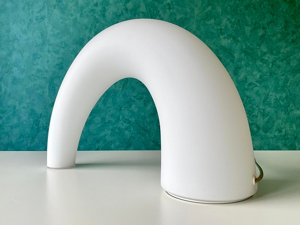 Fontana Arte THOR Grande Tafellamp / Vloerlamp Glas 39X25 CM, Huis en Inrichting, Lampen | Tafellampen, Zo goed als nieuw, Minder dan 50 cm