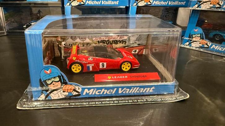 Nr23. Leader Shoaguan (seal) - Michel Vaillant, Hobby en Vrije tijd, Modelauto's | 1:43, Gebruikt, Auto, Overige merken, Ophalen of Verzenden
