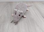 Knuffel Ikea rat ratta grijs L429, Ophalen of Verzenden, Zo goed als nieuw, Overige typen