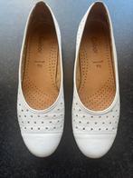 Witte Gabor schoenen maat 7,5 zgan, Ophalen of Verzenden, Zo goed als nieuw, Wit