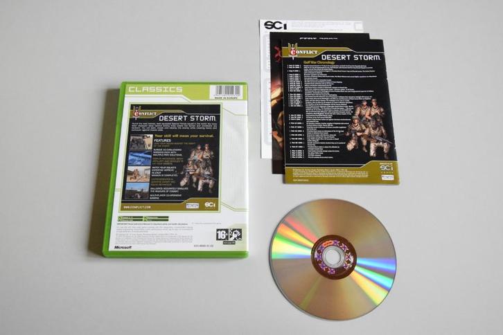 XBOX Original : Conflict - Desert Storm [Classics], Spelcomputers en Games, Games | Xbox Original, Gebruikt, Shooter, 2 spelers